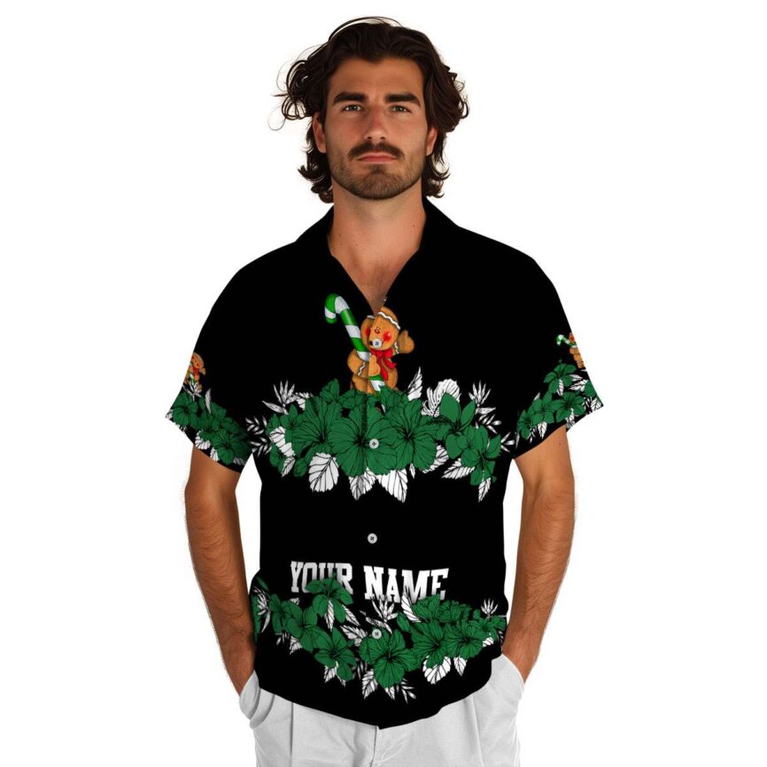 Custom Christmas Hibiscus Band Hawaiian Shirt New Arrival