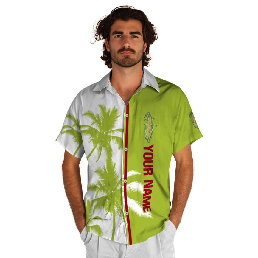 Custom Corn Beach Vibes Hawaiian Shirt High quality