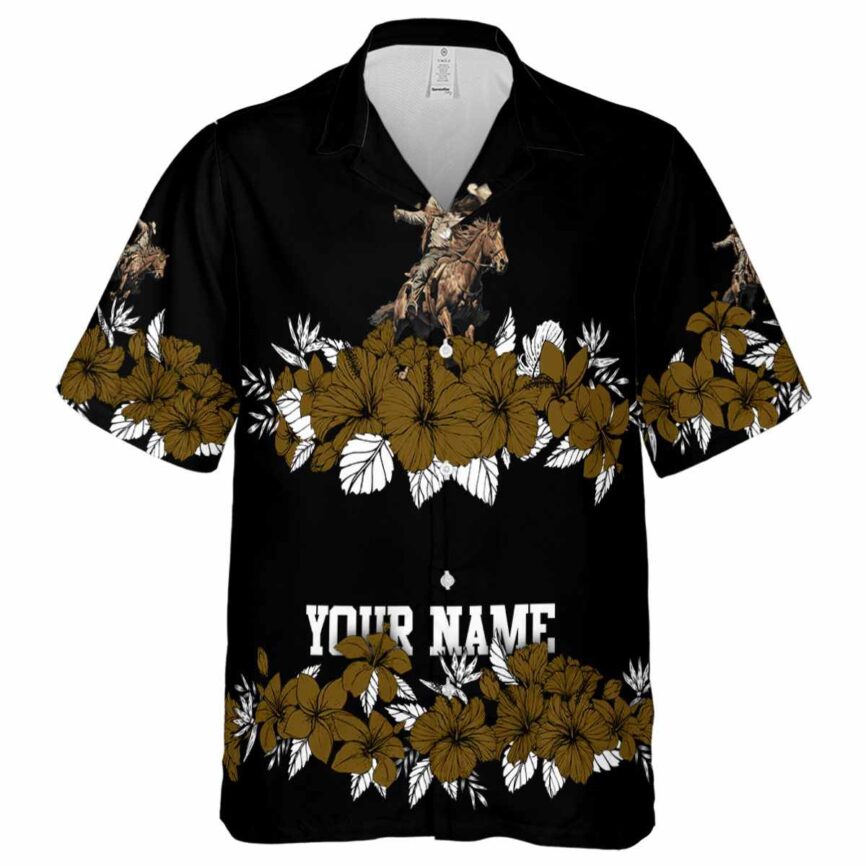 Custom Cowboy Hibiscus Band Hawaiian Shirt Fashion forward