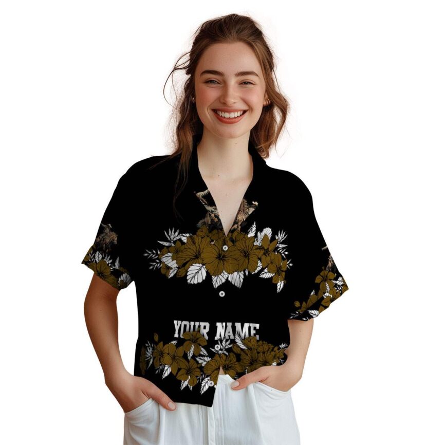 Custom Cowboy Hibiscus Band Hawaiian Shirt Top rated