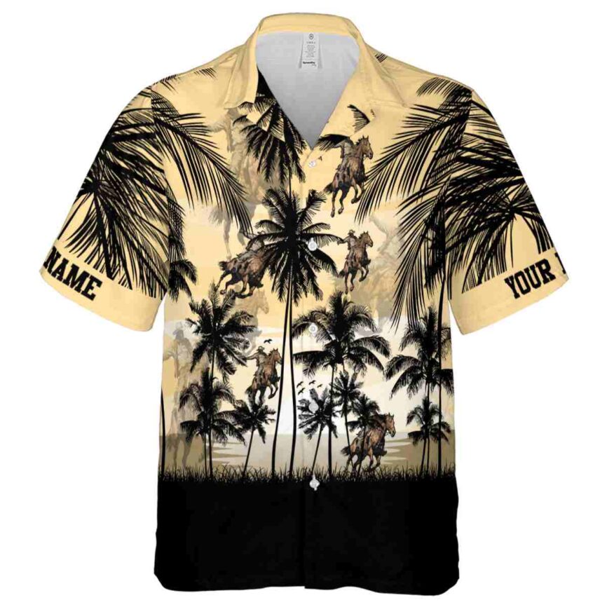 Custom Cowboy Island Scenery Hawaiian Shirt Fashion forward