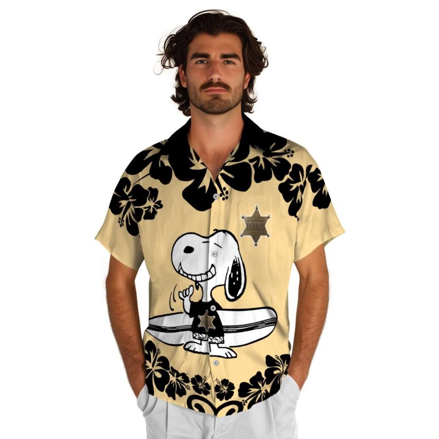 Custom Cowboy Surfing Snoopy Hawaiian Shirt New Arrival