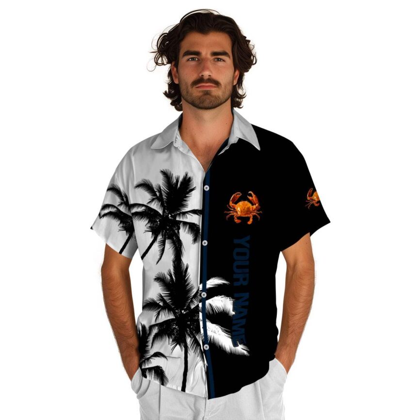 Custom Crab Beach Vibes Hawaiian Shirt High quality