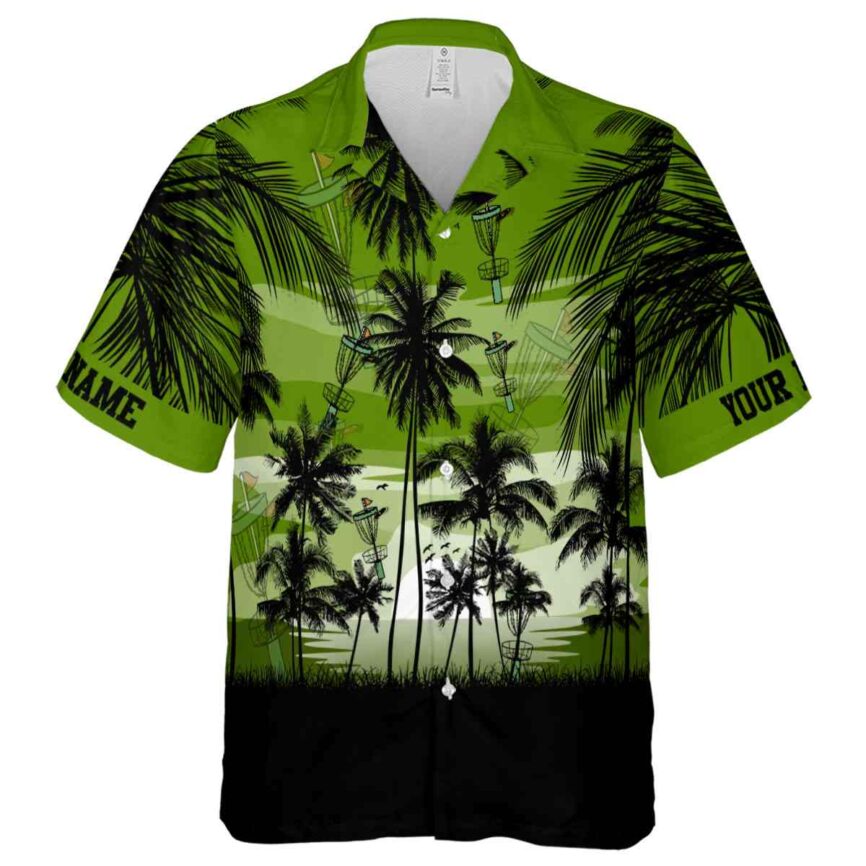 Custom Disc Golf Island Scenery Hawaiian Shirt Fashion forward