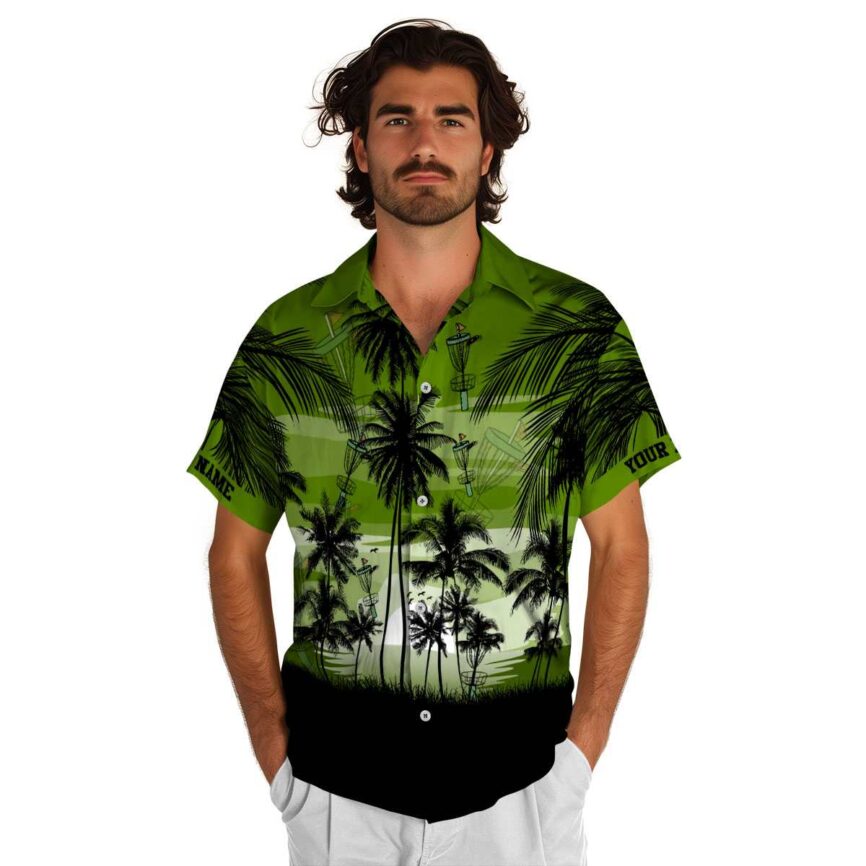 Custom Disc Golf Island Scenery Hawaiian Shirt New Arrival