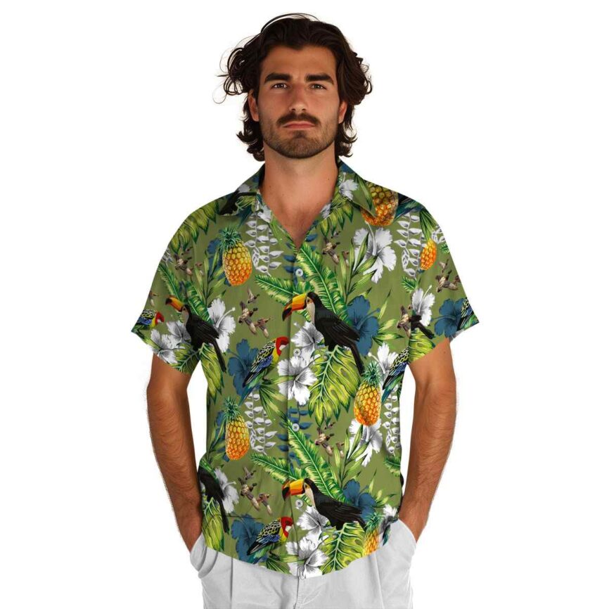 Custom Duck Toucan Bird Hawaiian Shirt New Arrival