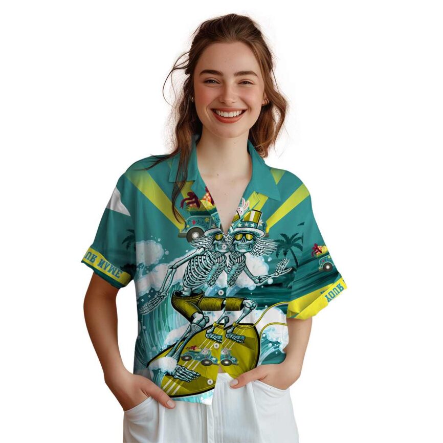 Custom Easter Grateful Dead Motif Hawaiian Shirt Top rated