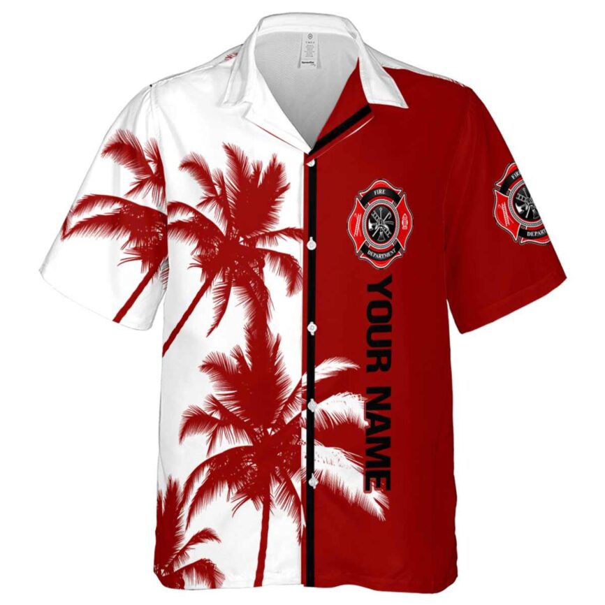 Custom Firefighter Beach Vibes Hawaiian Shirt Best selling