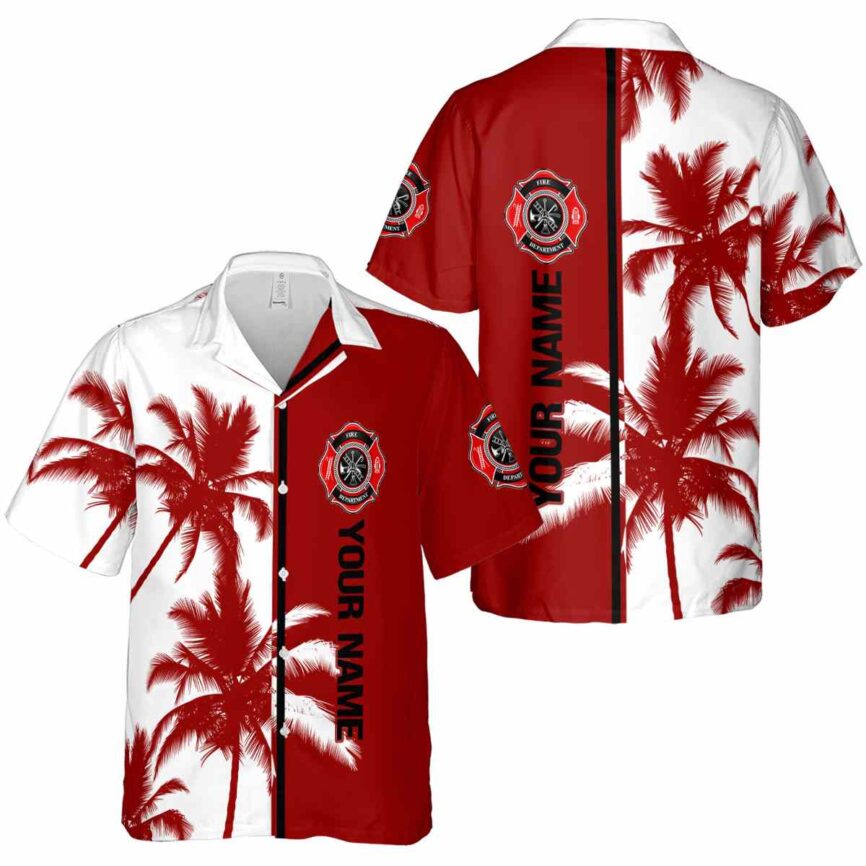 Custom Firefighter Beach Vibes Hawaiian Shirt Latest Model