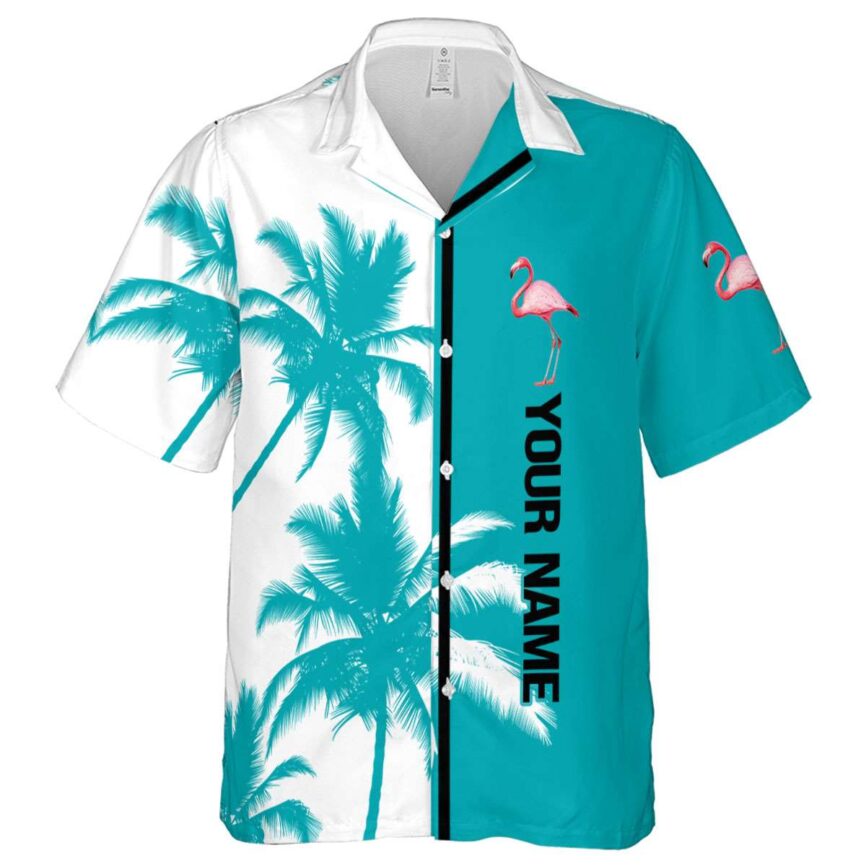 Custom Flamingo Beach Vibes Hawaiian Shirt Best selling