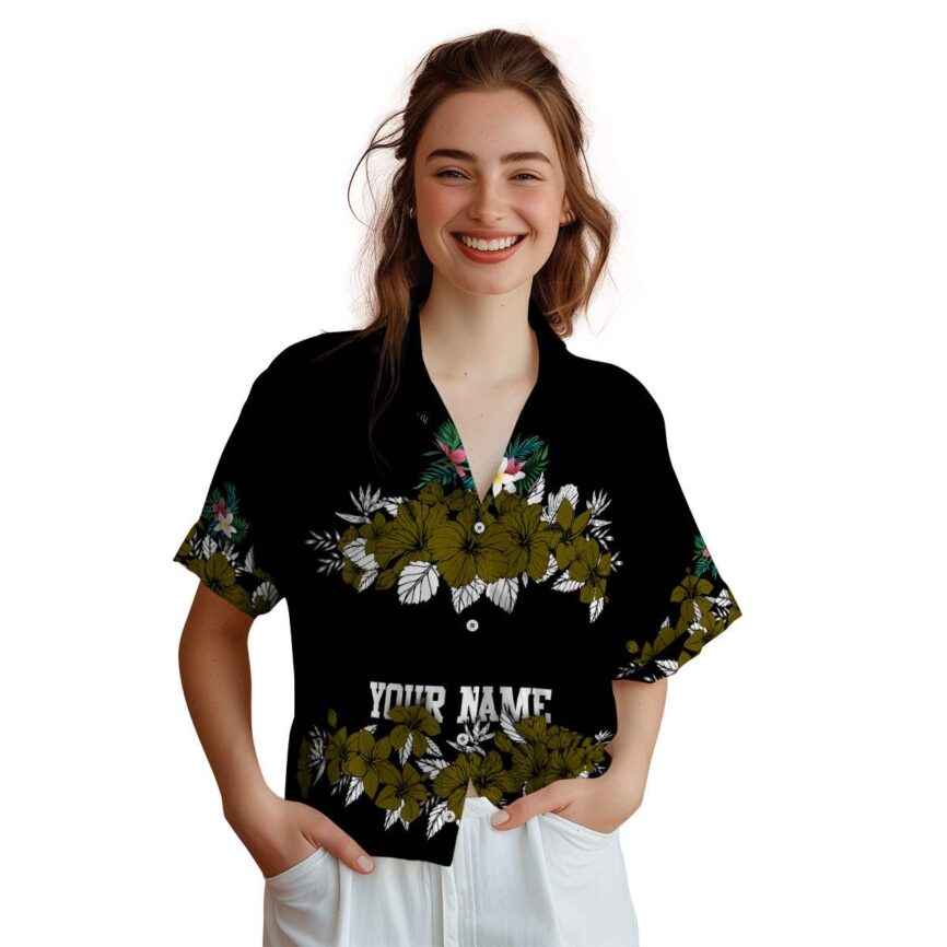 Custom Floral Hibiscus Band Hawaiian Shirt Top rated