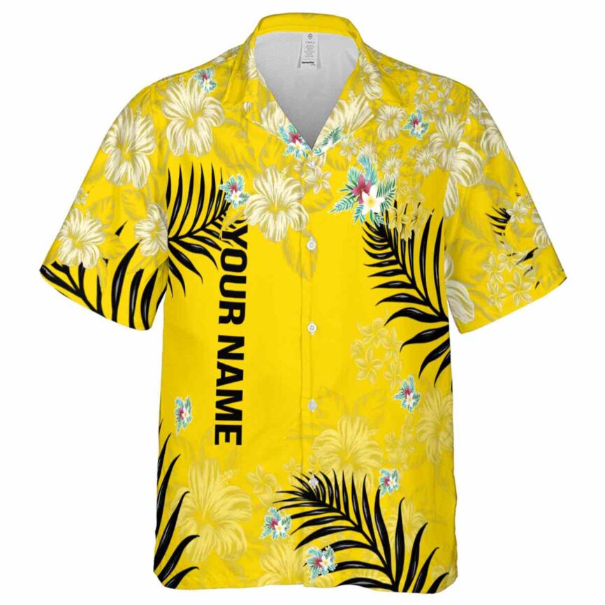 Custom Floral Hibiscus Pattern Hawaiian Shirt Fashion forward