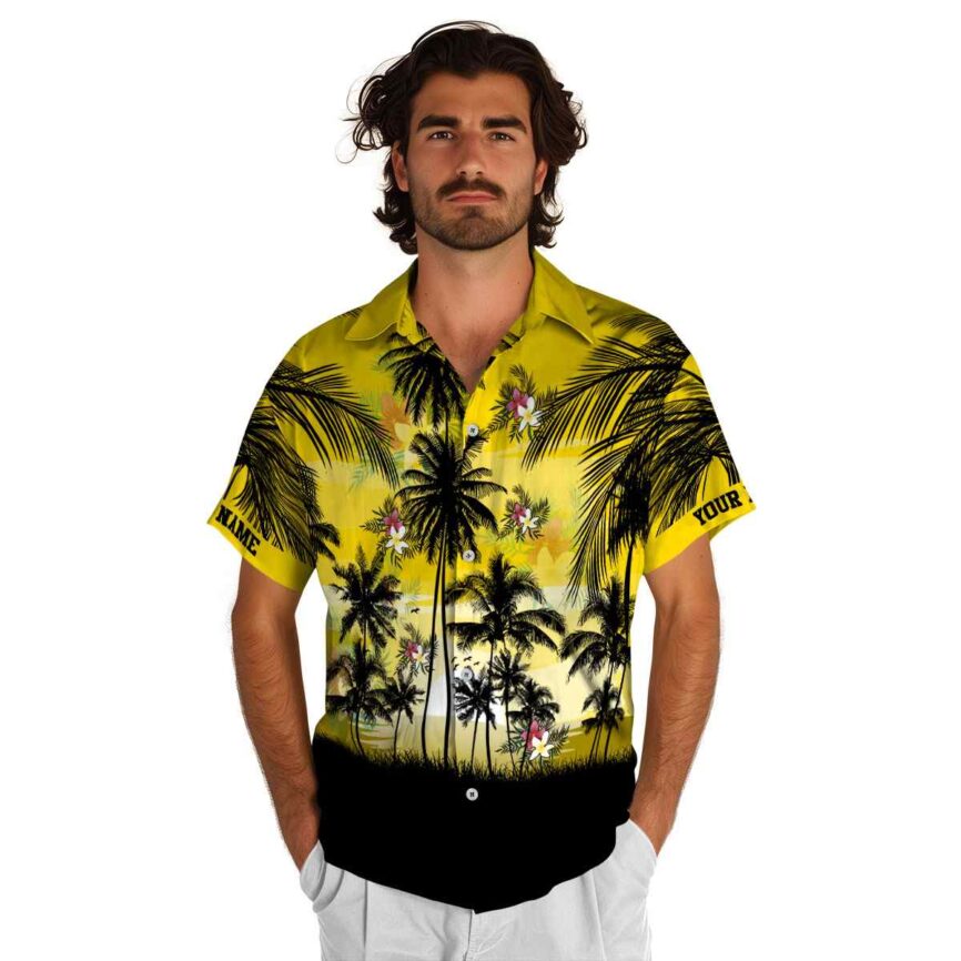 Custom Floral Island Scenery Hawaiian Shirt New Arrival