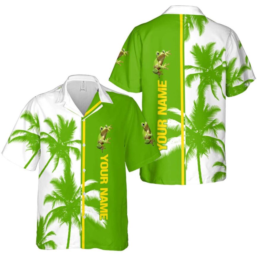 Custom Frog Beach Vibes Hawaiian Shirt Latest Model