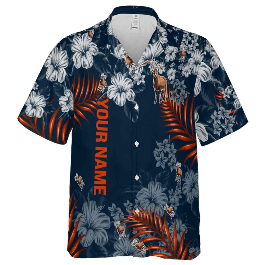 Custom Goat Hibiscus Pattern Hawaiian Shirt Fashion forward