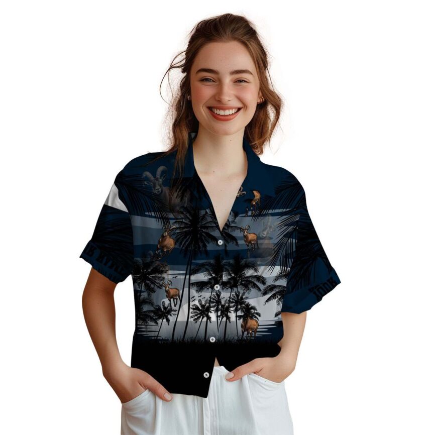 Custom Goat Island Scenery Hawaiian Shirt Top rated