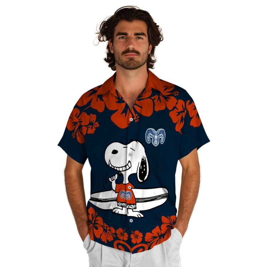 Custom Goat Surfing Snoopy Hawaiian Shirt New Arrival