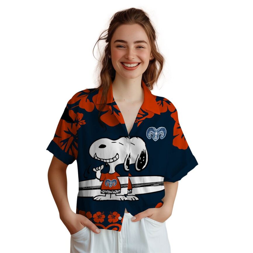 Custom Goat Surfing Snoopy Hawaiian Shirt Top rated