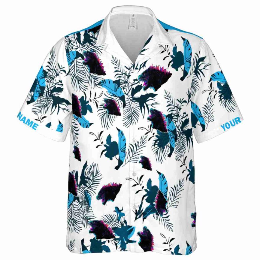 Custom Godzilla Leafy Accents Hawaiian Shirt Fashion forward