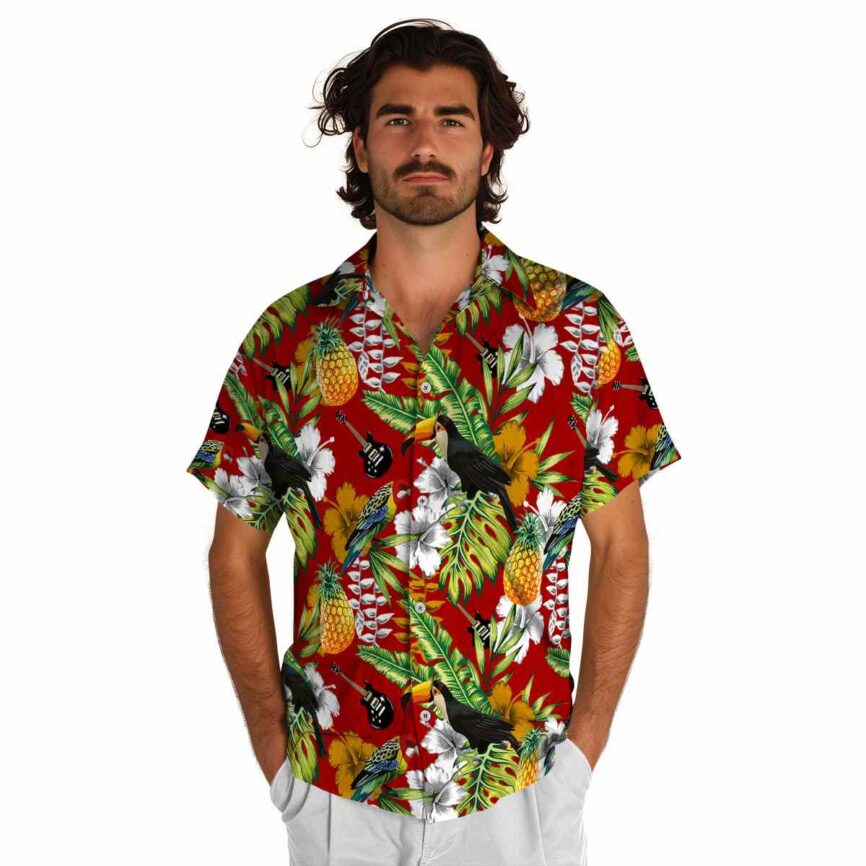 Custom Guitar Toucan Bird Hawaiian Shirt New Arrival