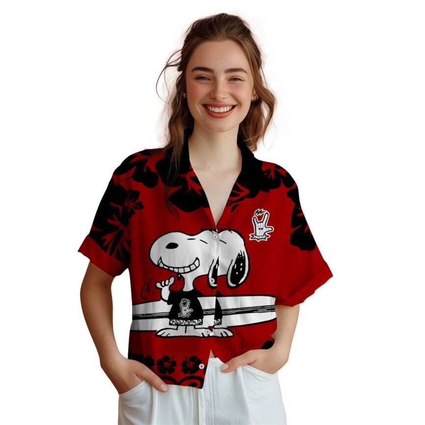 Custom Heavy Metal Surfing Snoopy Hawaiian Shirt Top rated