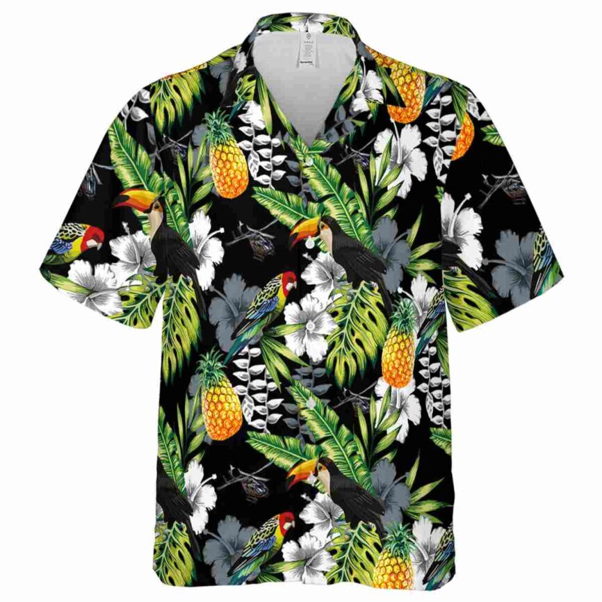 Custom Helicopter Toucan Bird Hawaiian Shirt Fashion forward