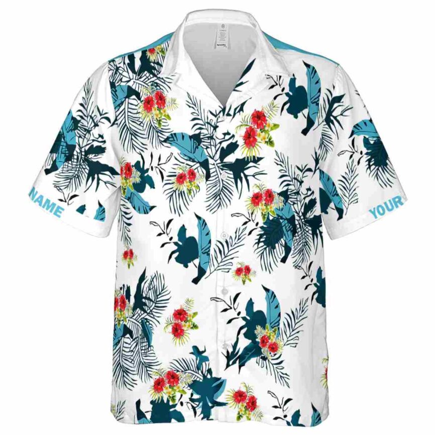 Custom Hibiscus Leafy Accents Hawaiian Shirt Fashion forward