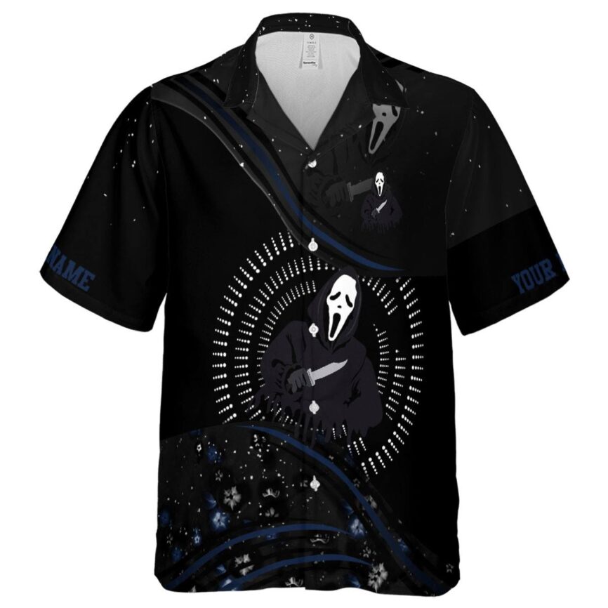 Custom Horror Dynamic Swirl Hawaiian Shirt Fashion forward