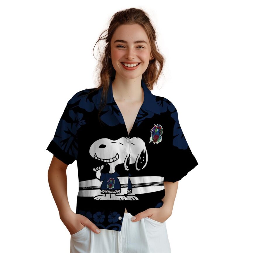 Custom Horror Surfing Snoopy Hawaiian Shirt Top rated