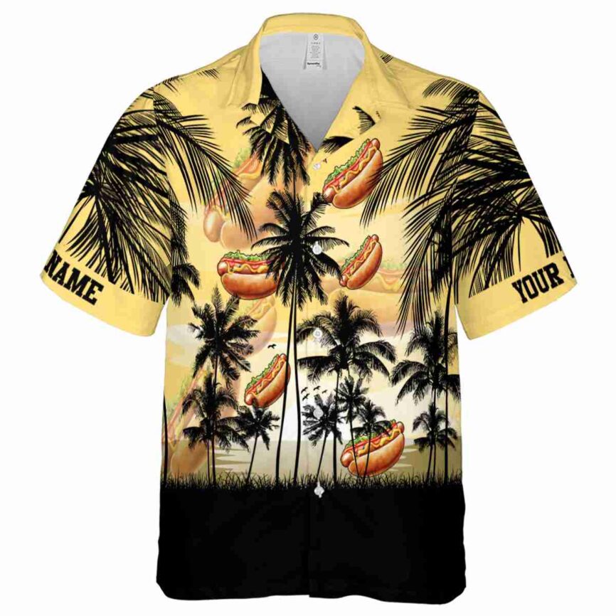 Custom Hot Dog Island Scenery Hawaiian Shirt Fashion forward