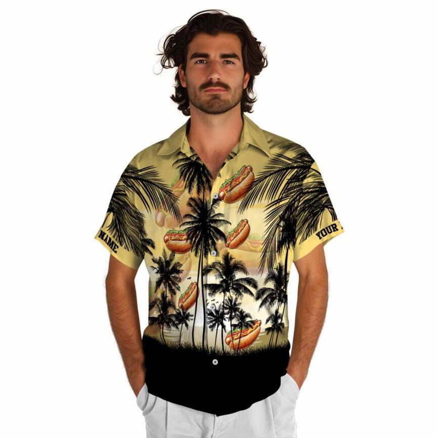 Custom Hot Dog Island Scenery Hawaiian Shirt New Arrival