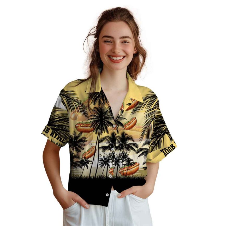 Custom Hot Dog Island Scenery Hawaiian Shirt Top rated