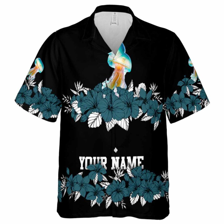 Custom Jellyfish Hibiscus Band Hawaiian Shirt Fashion forward