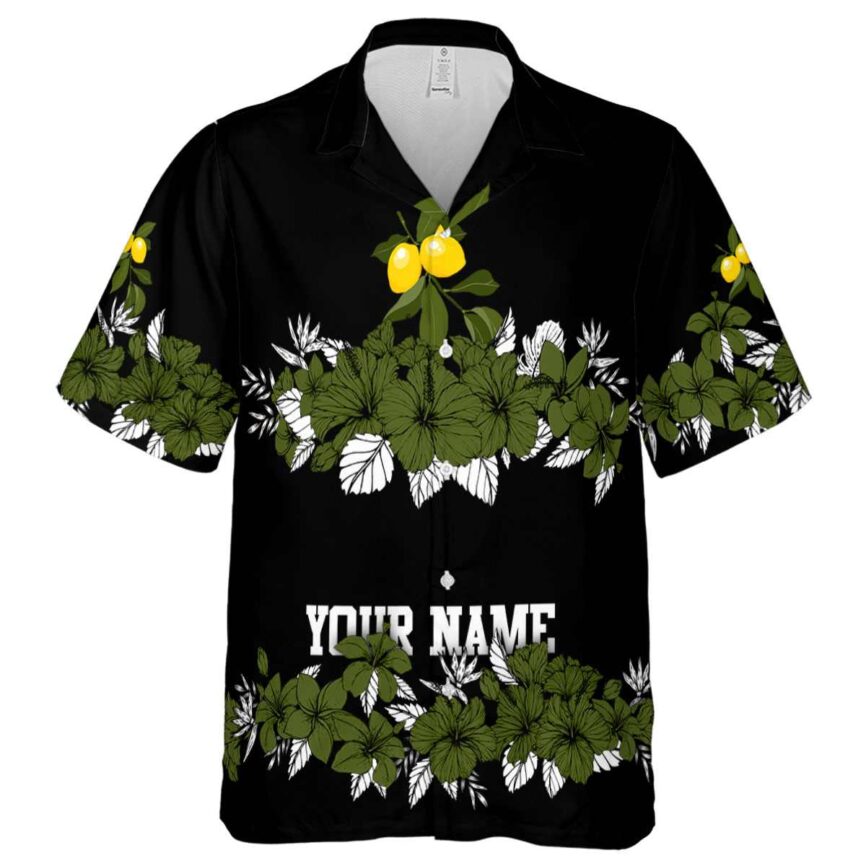 Custom Lemon Hibiscus Band Hawaiian Shirt Fashion forward