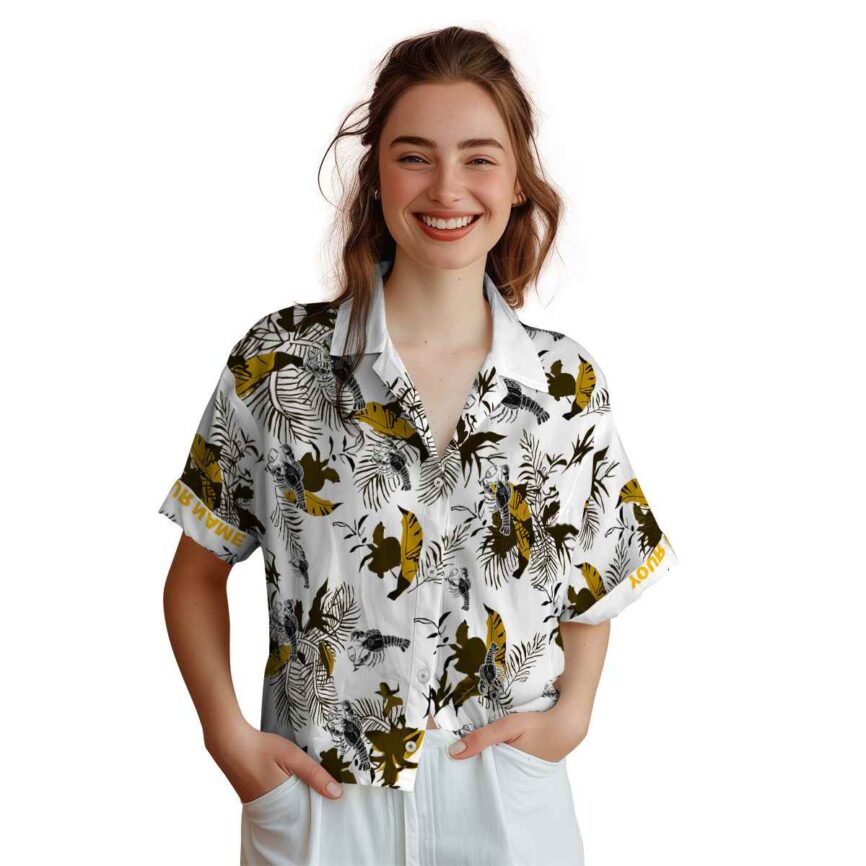 Custom Lobster Leafy Accents Hawaiian Shirt Top rated