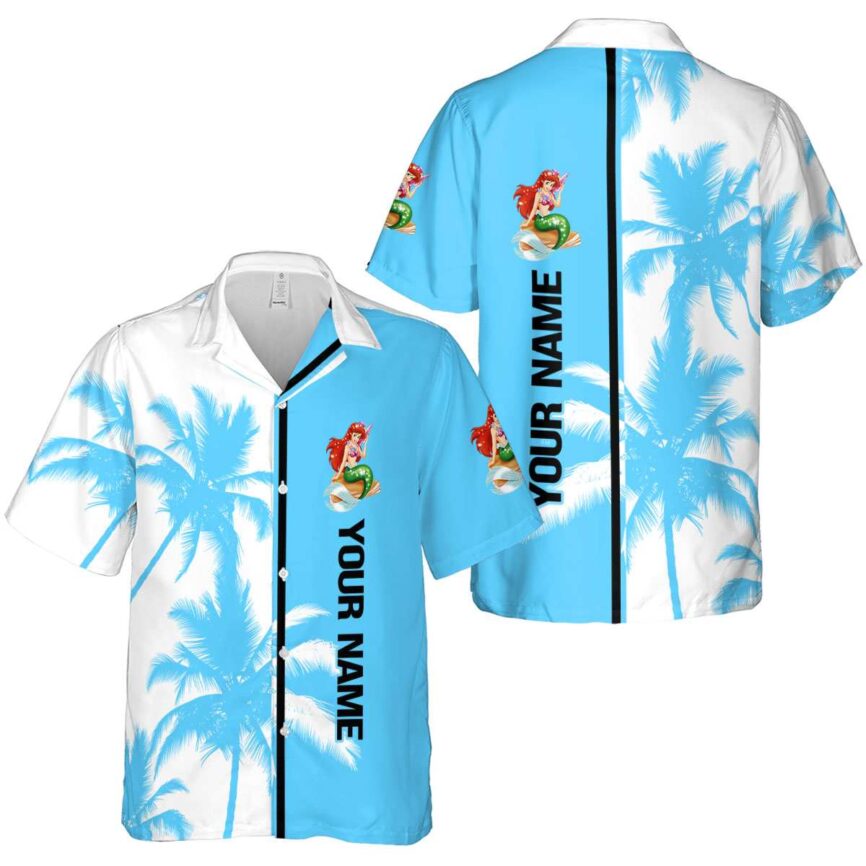 Custom Mermaid Beach Vibes Hawaiian Shirt Latest Model