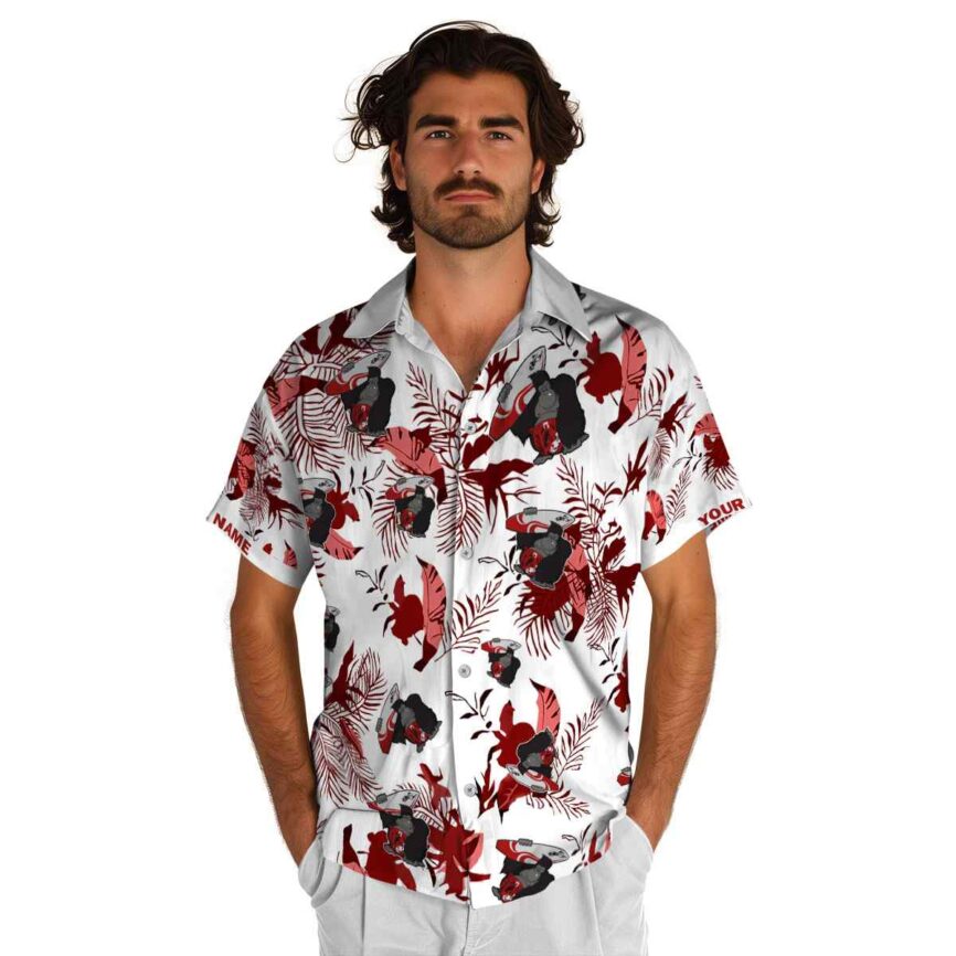 Custom Monkey Leafy Accents Hawaiian Shirt New Arrival