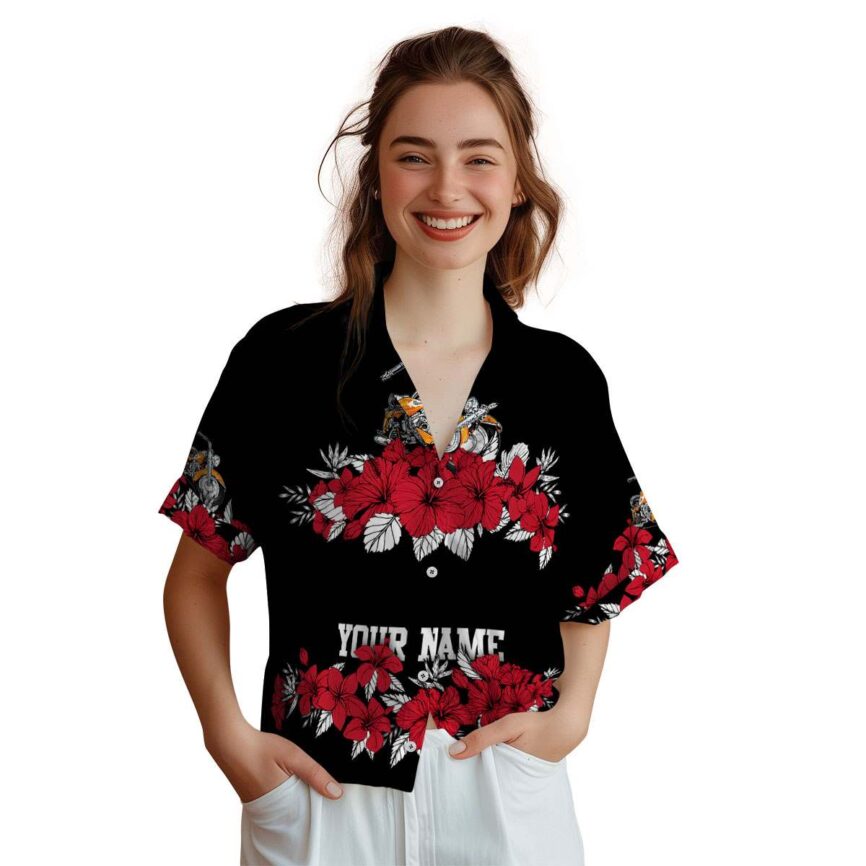 Custom Motorcycle Hibiscus Band Hawaiian Shirt Top rated