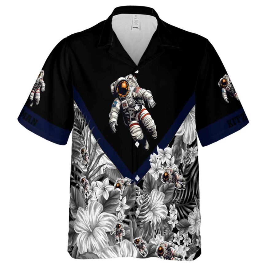 Custom Nasa Bold Floral Number Hawaiian Shirt Fashion forward