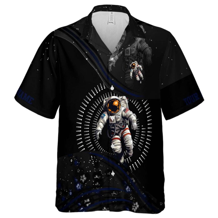 Custom Nasa Dynamic Swirl Hawaiian Shirt Fashion forward