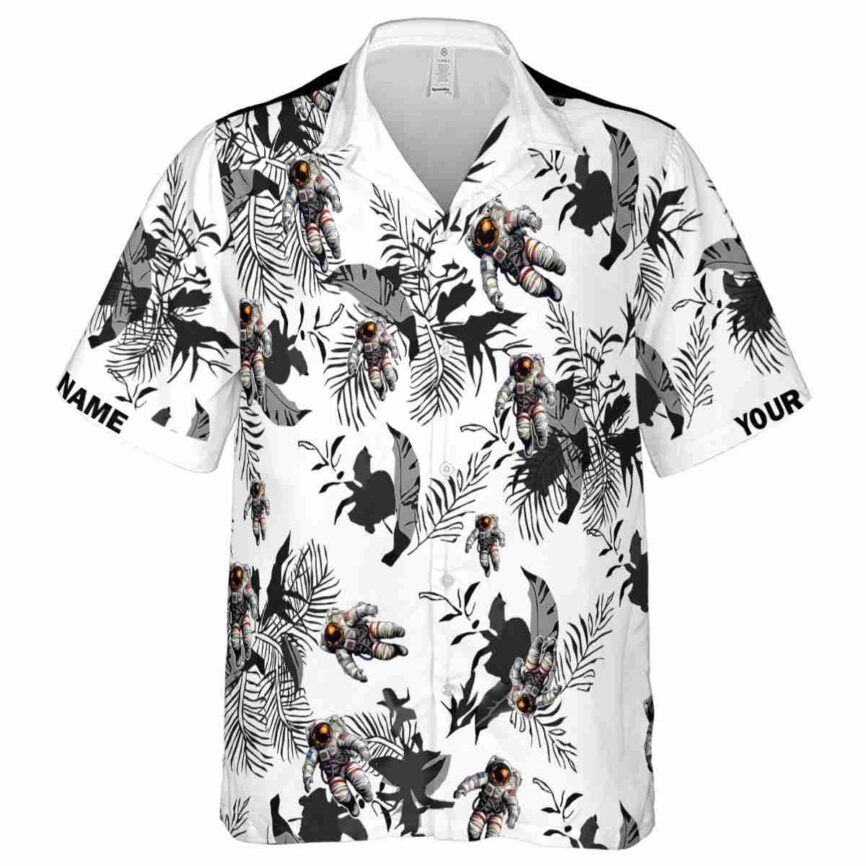 Custom Nasa Leafy Accents Hawaiian Shirt Fashion forward