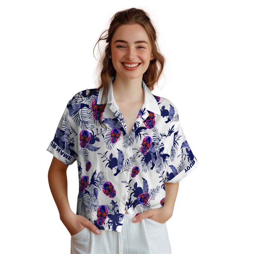 Custom Neon Leafy Accents Hawaiian Shirt Top rated