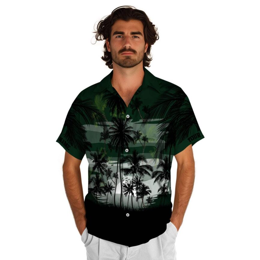 Custom Palm Tree Island Scenery Hawaiian Shirt New Arrival