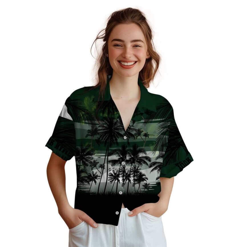 Custom Palm Tree Island Scenery Hawaiian Shirt Top rated