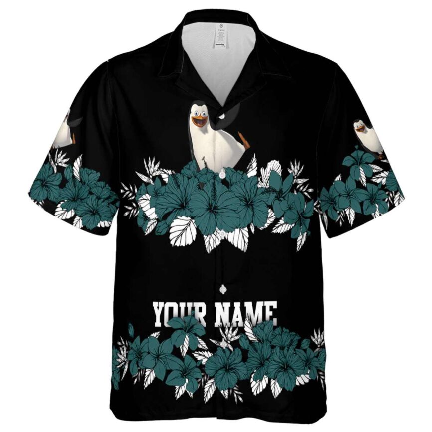 Custom Penguin Hibiscus Band Hawaiian Shirt Fashion forward