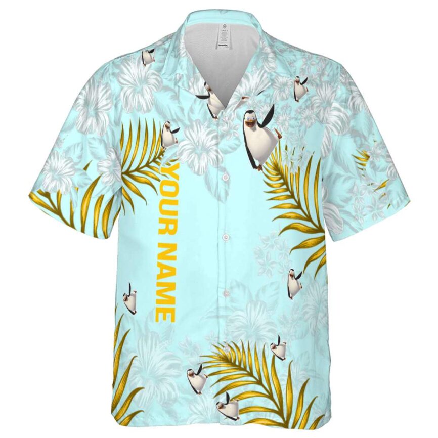 Custom Penguin Hibiscus Pattern Hawaiian Shirt Fashion forward