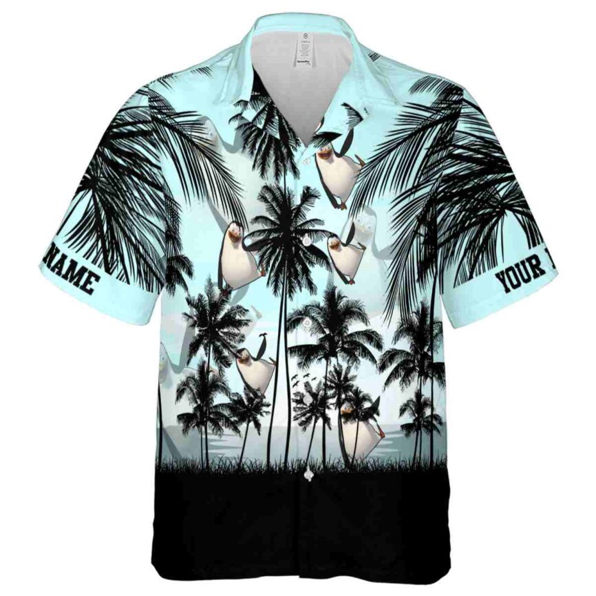 Custom Penguin Island Scenery Hawaiian Shirt Fashion forward