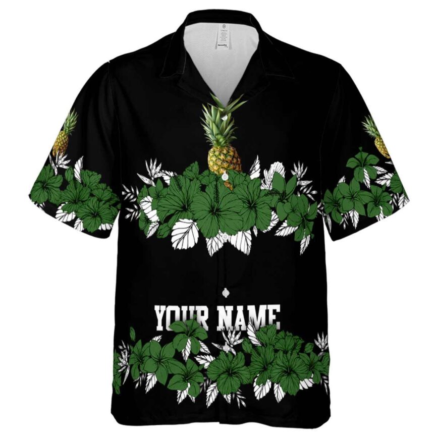 Custom Pineapple Hibiscus Band Hawaiian Shirt Fashion forward