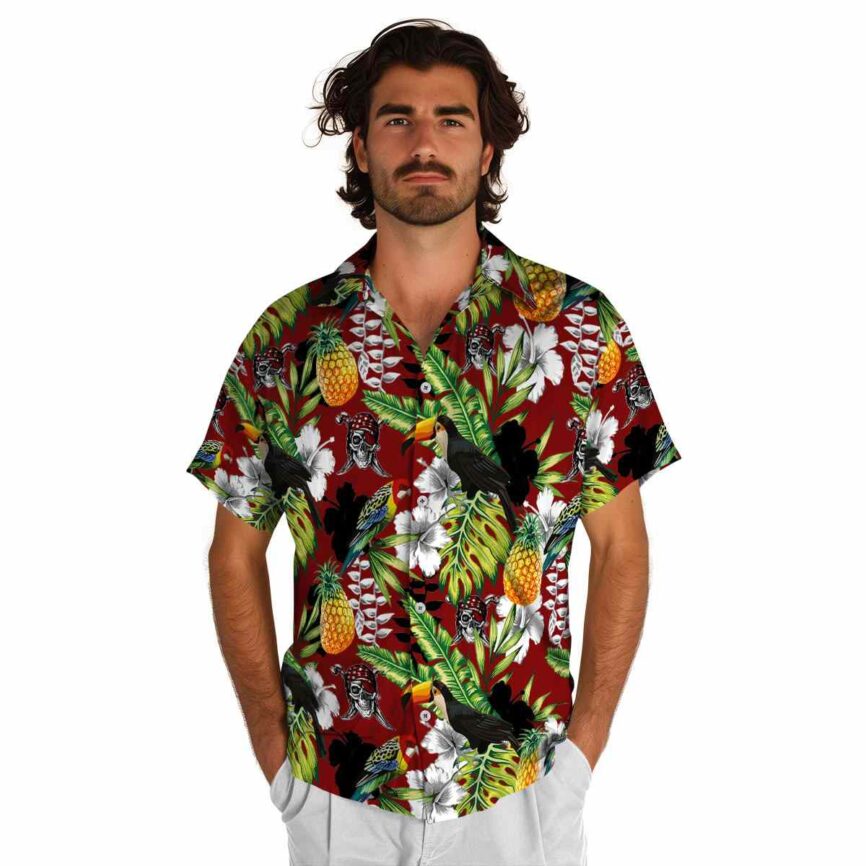 Custom Pirate Toucan Bird Hawaiian Shirt New Arrival