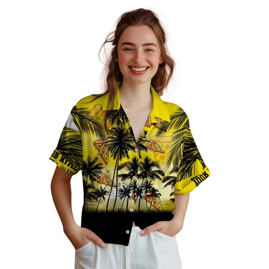 Custom Pizza Island Scenery Hawaiian Shirt Top rated